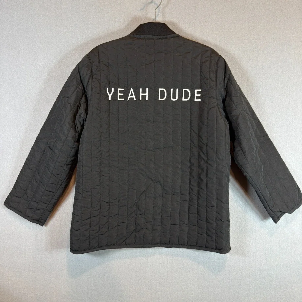 Zara Kids‎ Quilted Bomber Jacket Light Padded Coat Boys Size 8-9 Years